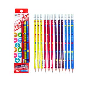 LAPIZ X 12 CON TABLAS DE MULTIPLICAR