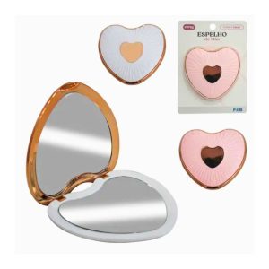 ESPEJO CORAZON DOBLE TAMAÑO GRANDE