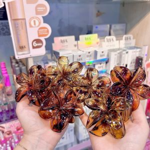 GANCHO CAYENA TRASLUCIDA CAFE