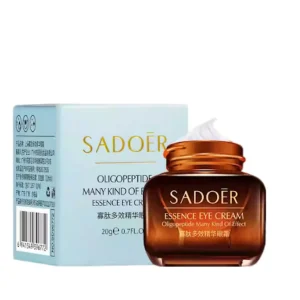 Crema Para Ojos Con Acido Hialurónico Y Oligopéptidos SADOER Set x6